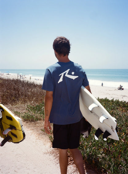 Rusty Basline SS T-Shirt Navy