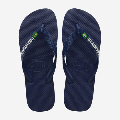 Havaianas Brasil Logo Navy Blue/ Marinho