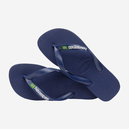 Havaianas Brasil Logo Navy