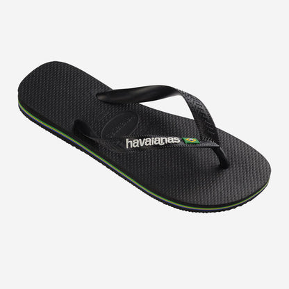 Havaianas Brasil Logo Black