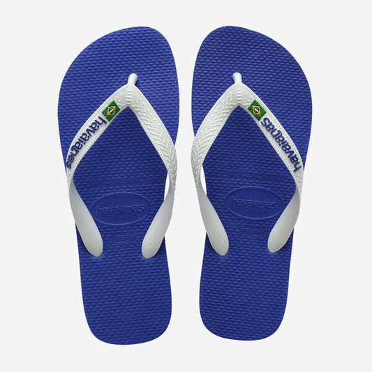 Havaianas Brasil Logo Azul Naval Marine Blue
