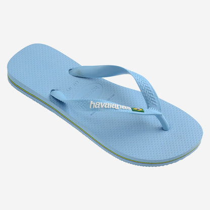 Havaianas Brasil Logo Blue Lavender