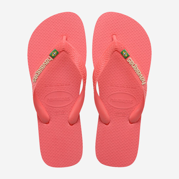 Havaianas Brasil Logo Coral Tropical