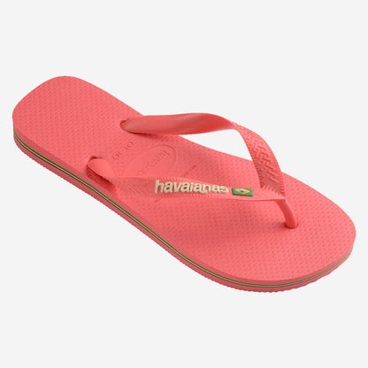 Havaianas Brasil Logo Coral Tropical