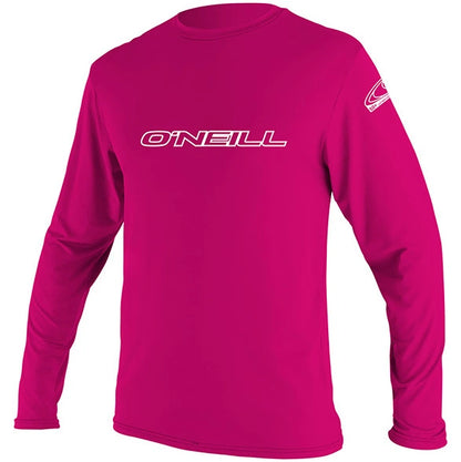 O´Neill Youth Basic Skins LS Rash Guard - Watermelon