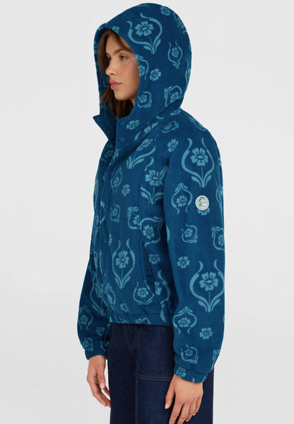 O'Neill O'riginals Superfleece Hoodie | Blue Artdeco Floral