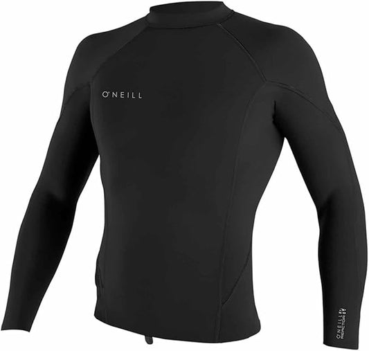 O'neill Reactor II - Traje de Neopreno de Manga Larga de 1,5 mm, Color Negro