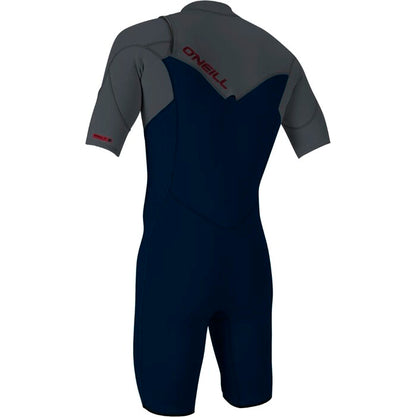 O'neill Men Hammer 2mm Chest Zip Shortsleeve Spring Wetsuit Black