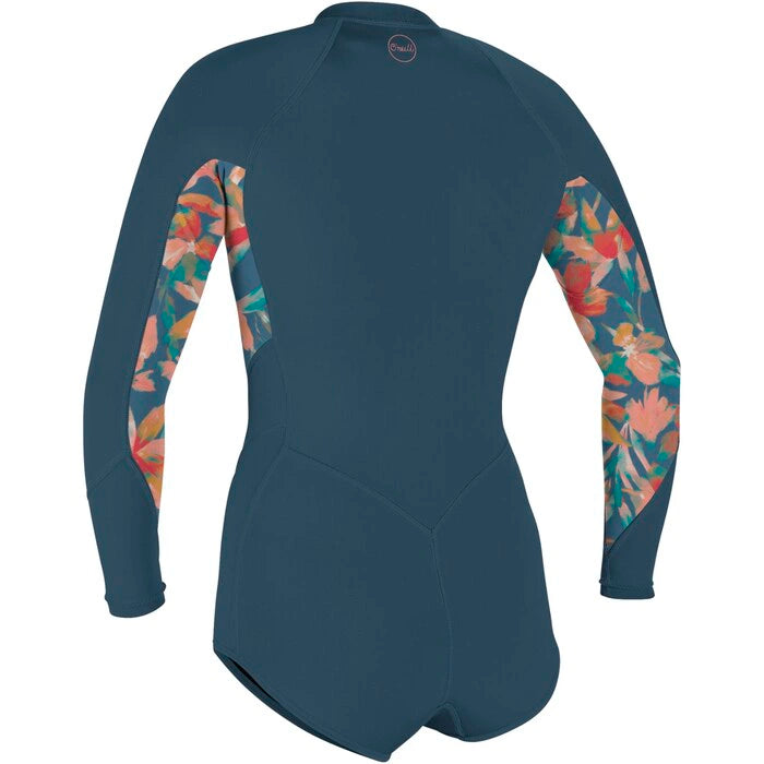 O'neill Mujer Bahia 2/1mm Front Zip Manga Larga Gris
