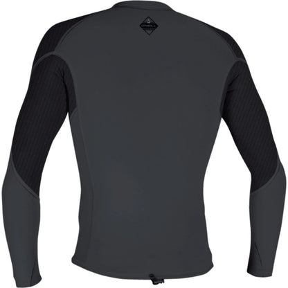 O´Neill Men Hyperfreak 1.5mm Long Sleeve Neoprene Top - Graphite