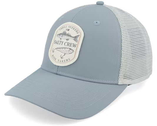 Salty Crew Baited Retro Trucker Shark Skin