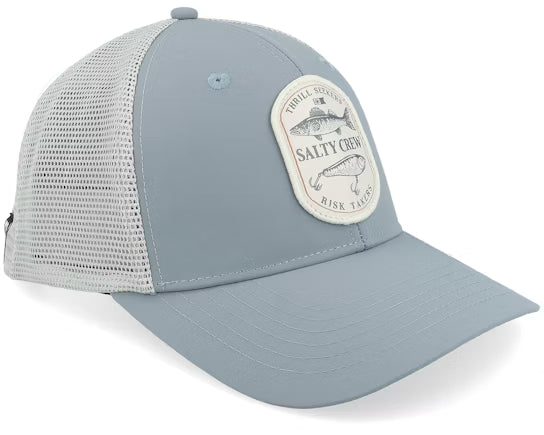 Salty Crew Baited Retro Trucker Shark Skin