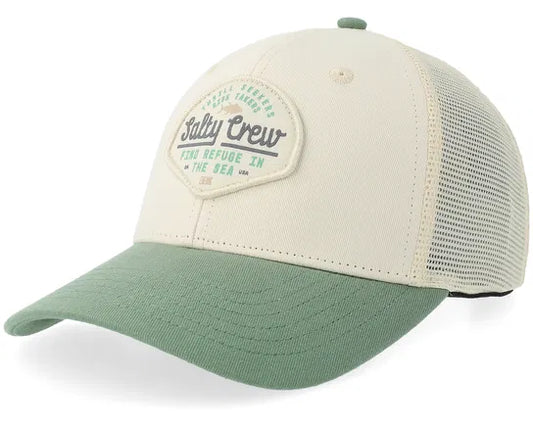 Salty Crew Boarder Trucker Off White Cap