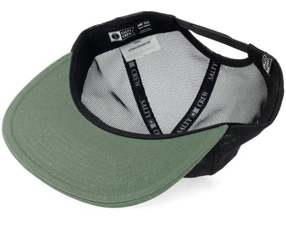 Salty Crew Bait Shop Trucker Green Black