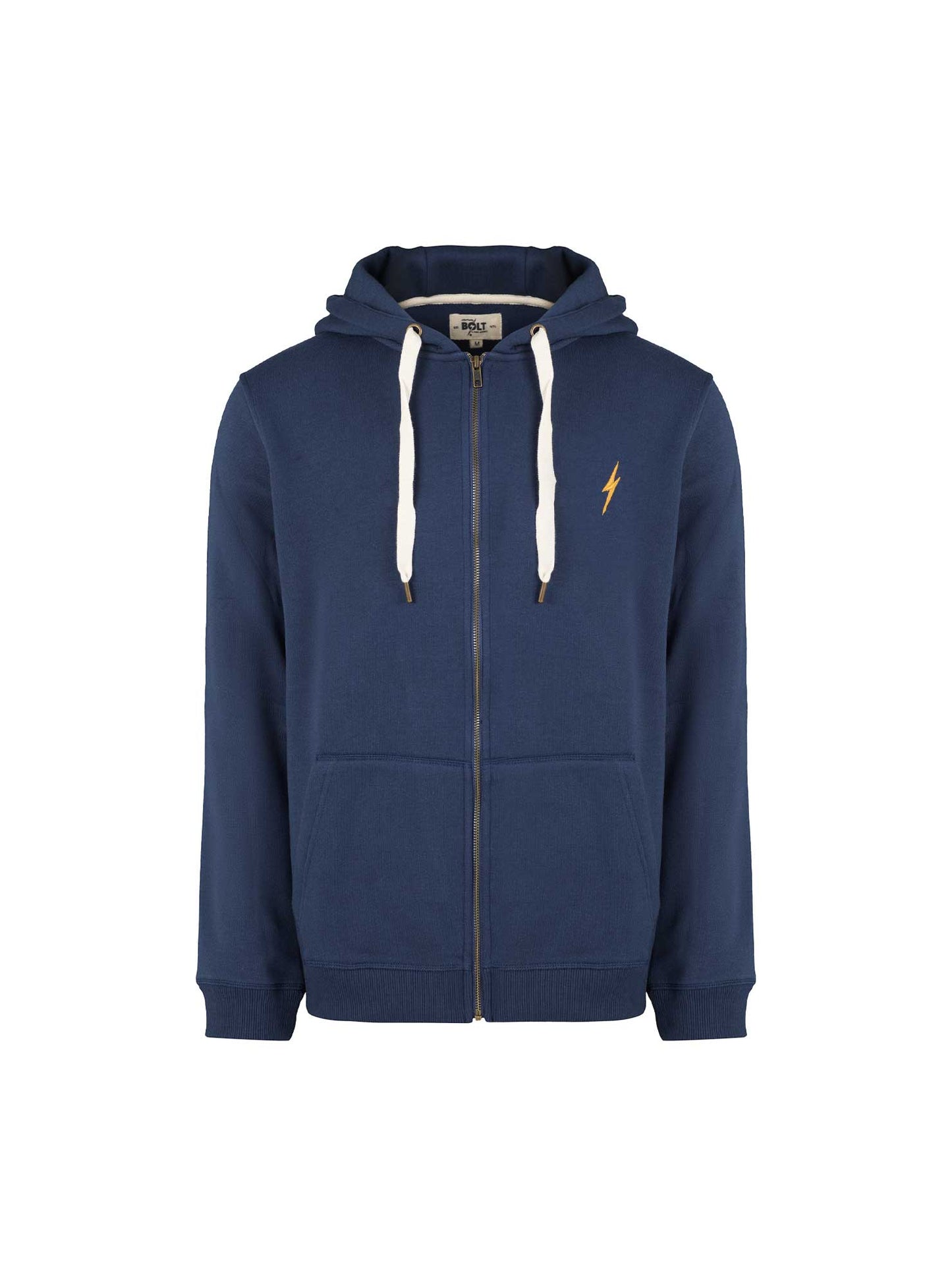 Lightning Bolt ESSENTIAL FLEECE HEATHER ZIP HOODIE