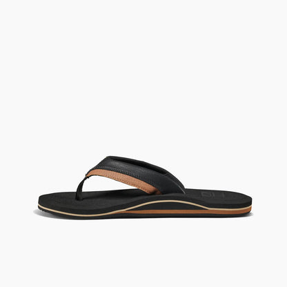 Reef Cushion Down Black Tan