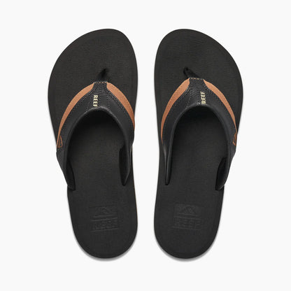 Reef Cushion Down Black Tan