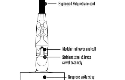 FCS Regular Classic Leash