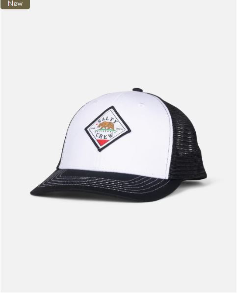 Salty Crew Patched Retro Trucker