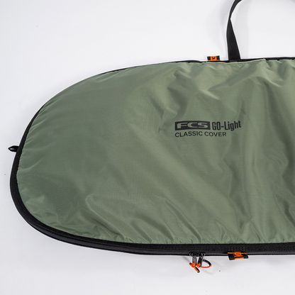 FCS Classic Cover Mid Length Surf Board Alpine