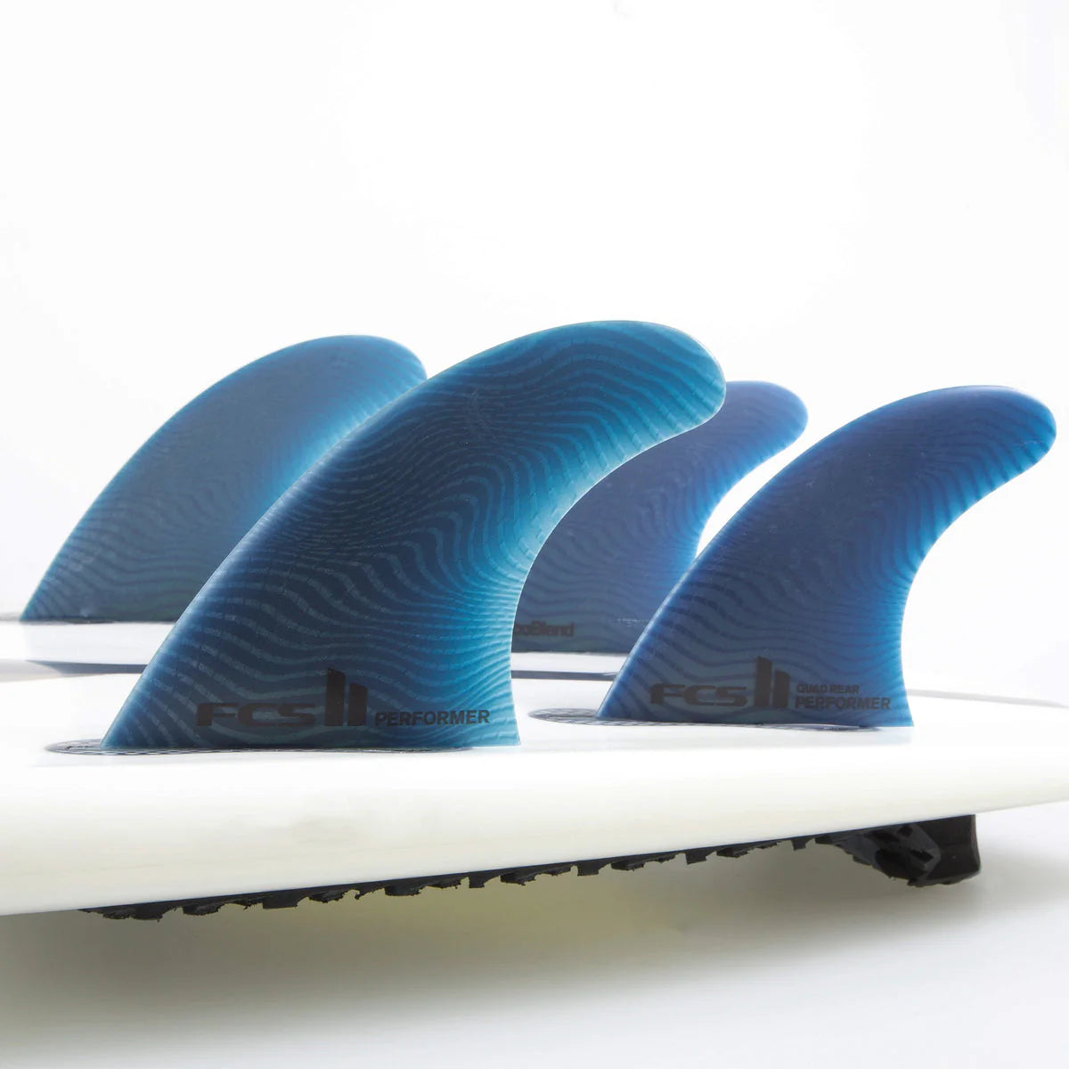 FCS II Performer Quad Fins Eco Blend Neo Glass