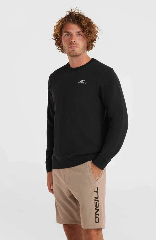 Men O'Neill Small Logo Crew Sweatshirt | Black