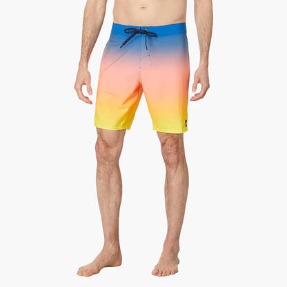 Oneill Men Hyperfreak Heat Fade 19'' Boardshorts | red