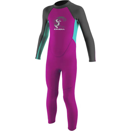 O'neill Toddler Girls Reactor 2mm Back Zip Wetsuit