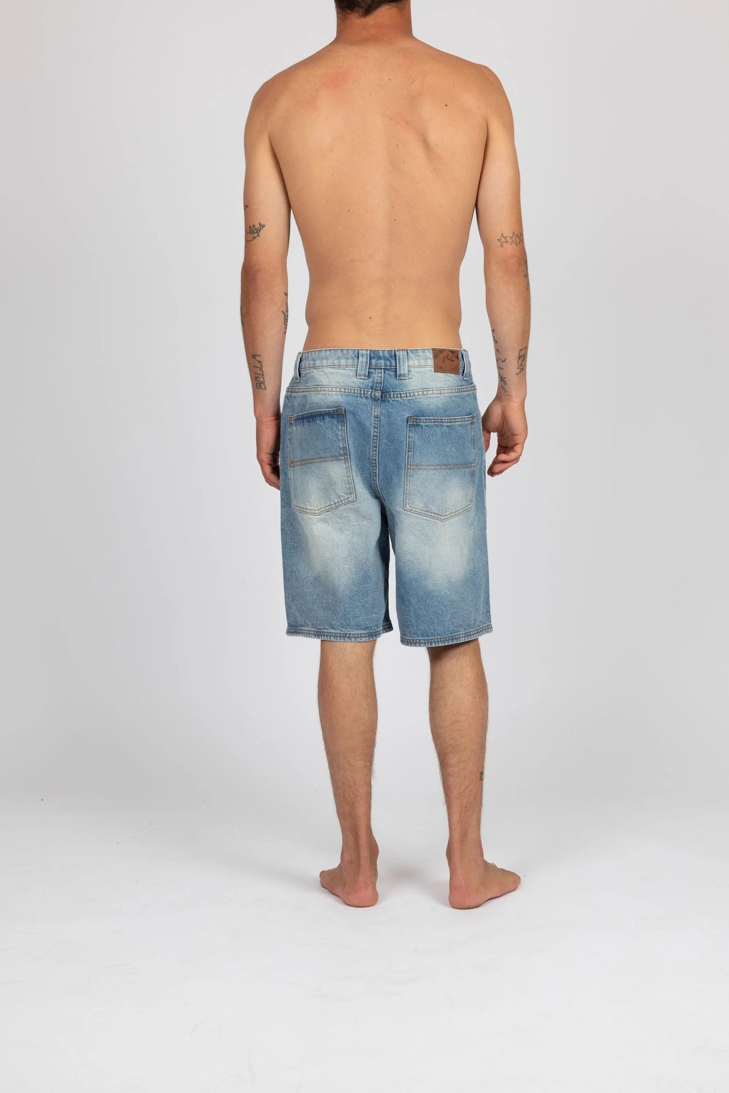 Rusty Lucifer Loose Short Hard Hat Blue