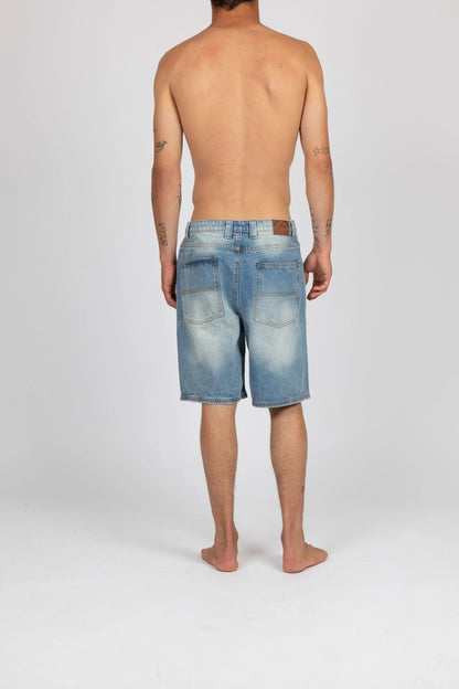 Rusty Lucifer Loose Short Hard Hat Blue