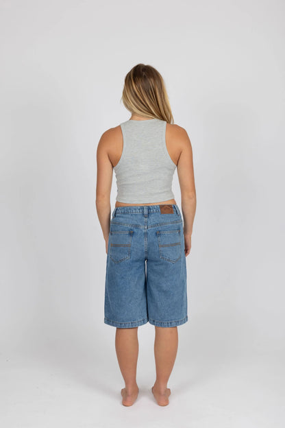 Rusty Pacific Low Rise Denim Short