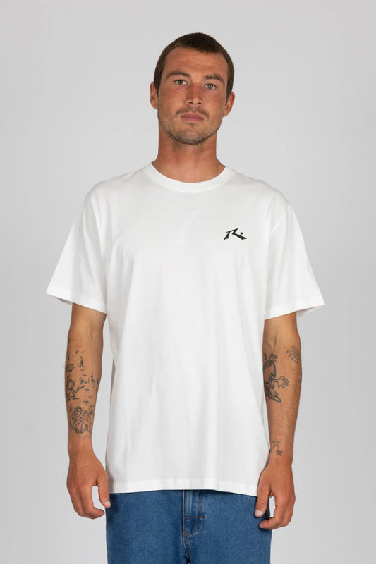 Rusty Basline SS T-Shirt White