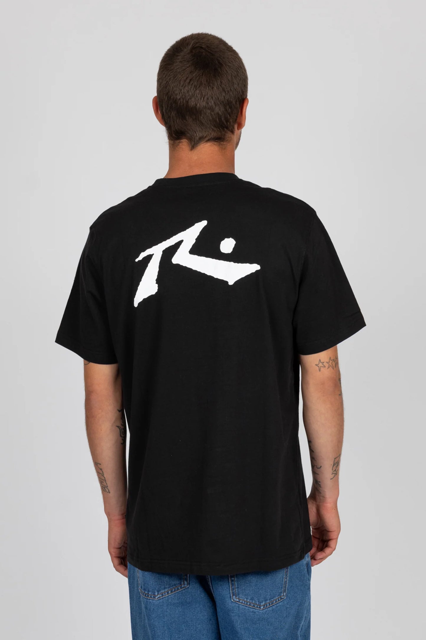 Rusty Basline SS T-Shirt Black