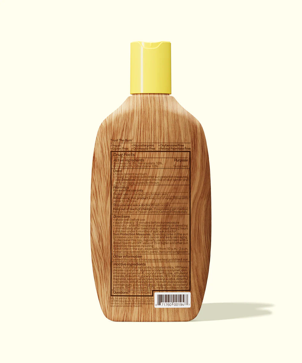 SunBum Original SPF 50 Sunscreen Body Lotion