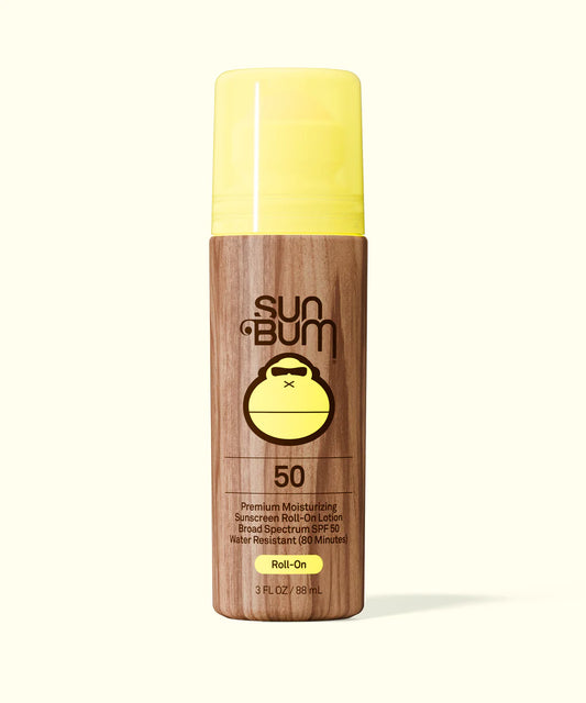 SunBum Original SPF 50 Sunscreen Roll-On Lotion