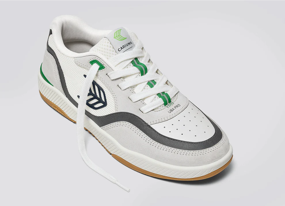 CARIUMA UBA PRO Smoke Whiter Seude Off White Mesh Black