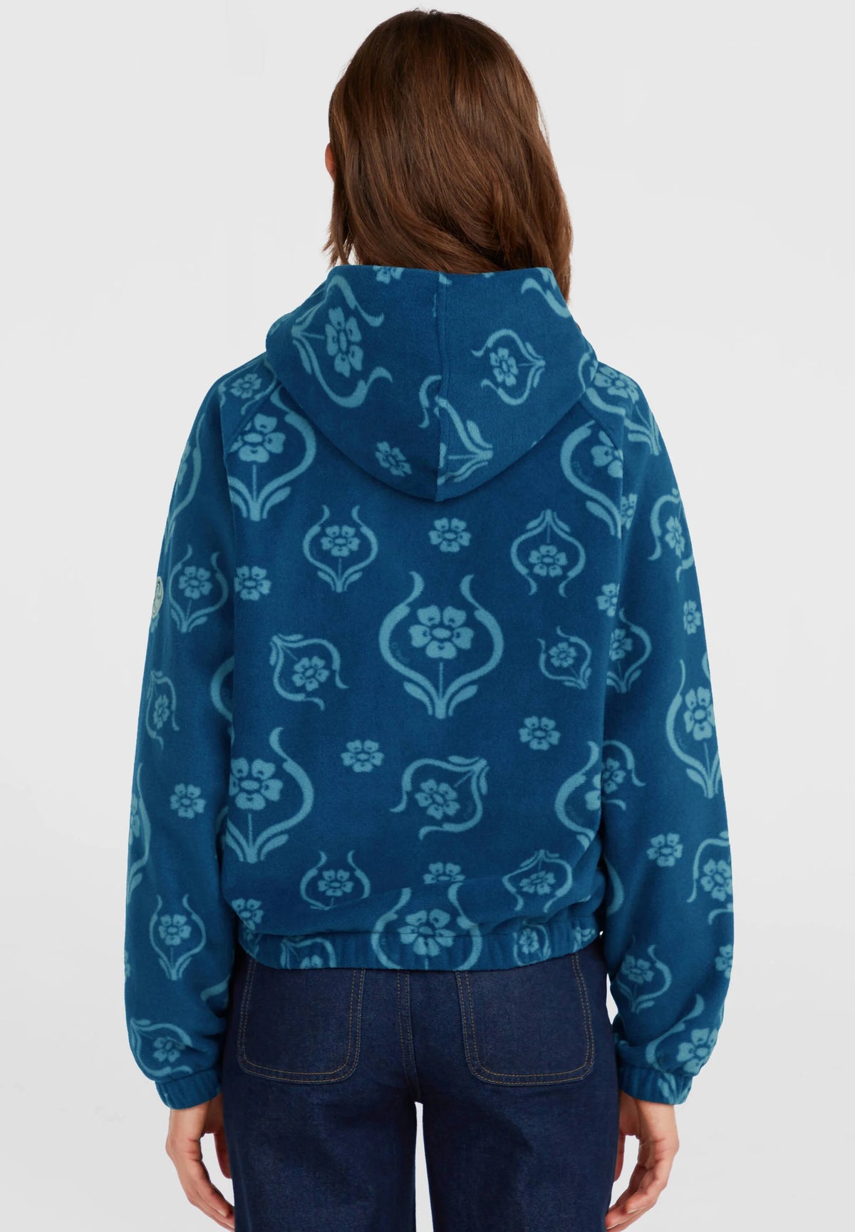 O'Neill O'riginals Superfleece Hoodie | Blue Artdeco Floral