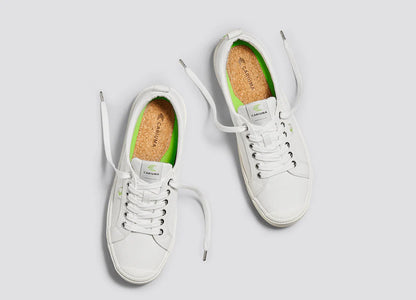 CARIUMA OCA Low Off - White Canvas Sneaker