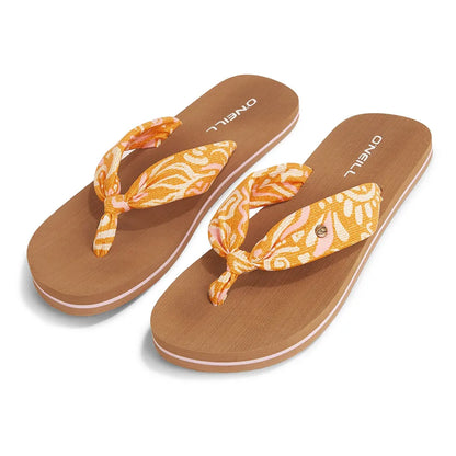 O'Neill Ditsy Sun Sandals Orange