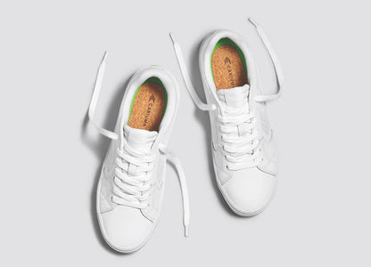 CARIUMA SALVAS WHITE Leather Sneaker
