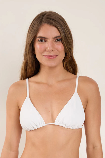 Rio de Sol Top Sand-White Leblon