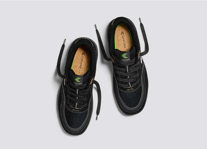 CARIUMA UBA PRO Black Suede and Mesh Silver